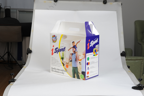 Cosmetica Teller Display Kartonnen dozen Custom Logo Glanzend coating Karton Retail Packaging