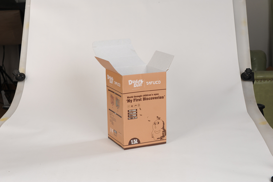 Op maat gemaakte CMYK/PMS-printing van kartonnen displayboxen voor supermarkten