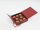 Rode het Type van de Giftdozen van het Luxe Harde Karton Vouwbare Chocolade Verpakking