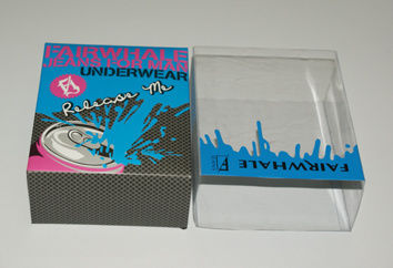 Gemakkelijk te monteren eetbare papieren dozen met matte afwerking en UV-coating